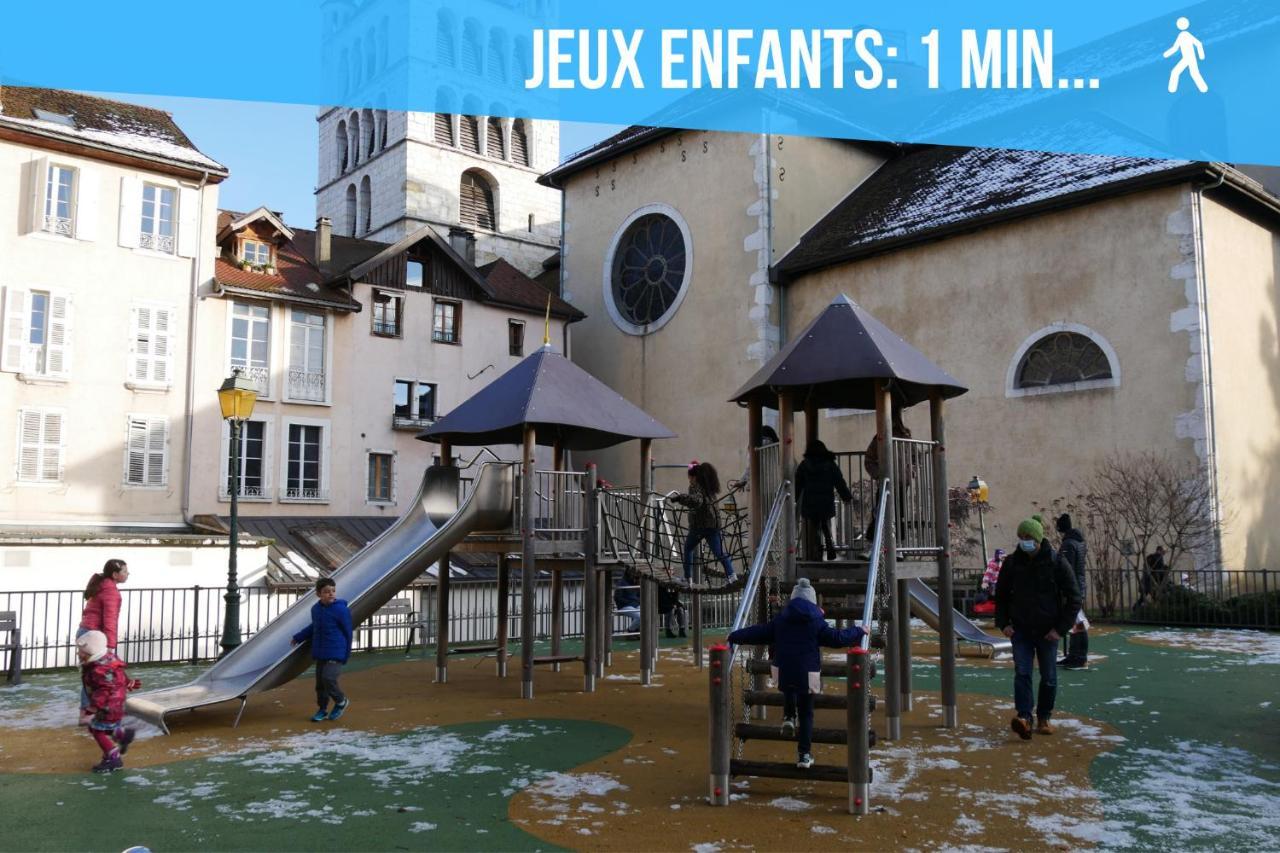 Le Carnot - Mycosyapart, Duplex Coeur De Ville Et Lac, Climatise Annecy Exteriör bild