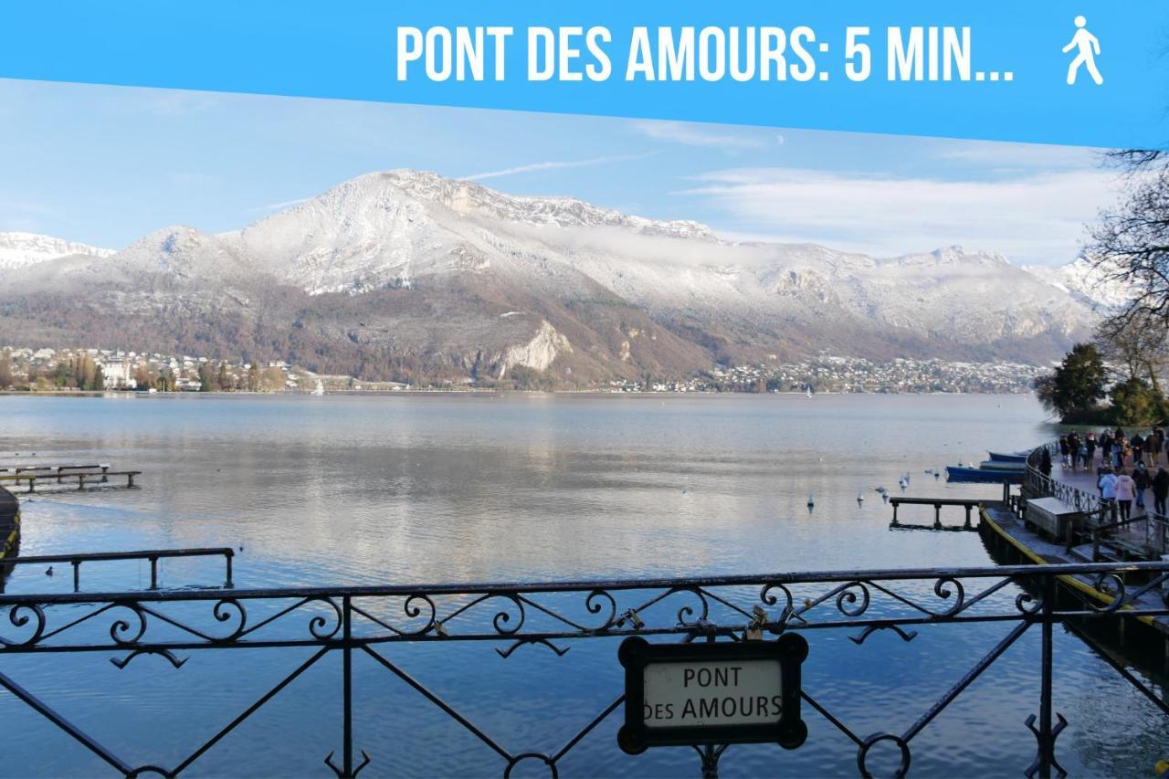 Le Carnot - Mycosyapart, Duplex Coeur De Ville Et Lac, Climatise Annecy Exteriör bild