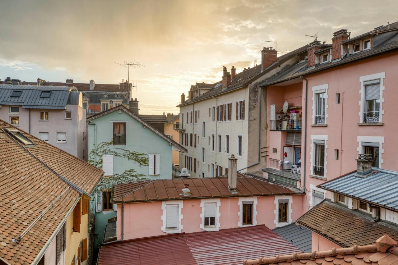 Le Carnot - Mycosyapart, Duplex Coeur De Ville Et Lac, Climatise Annecy Exteriör bild